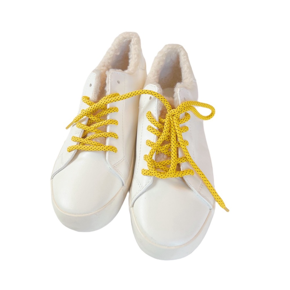 Faux Fur-Lined Low-Top Sneakers